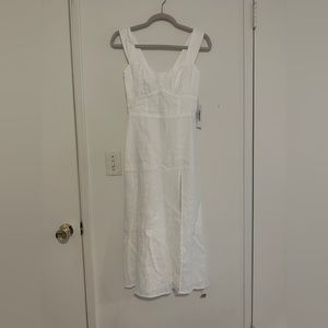 Reformation Seaside linen dress, size 2